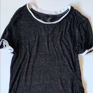 Forever 21 Black Tshirt